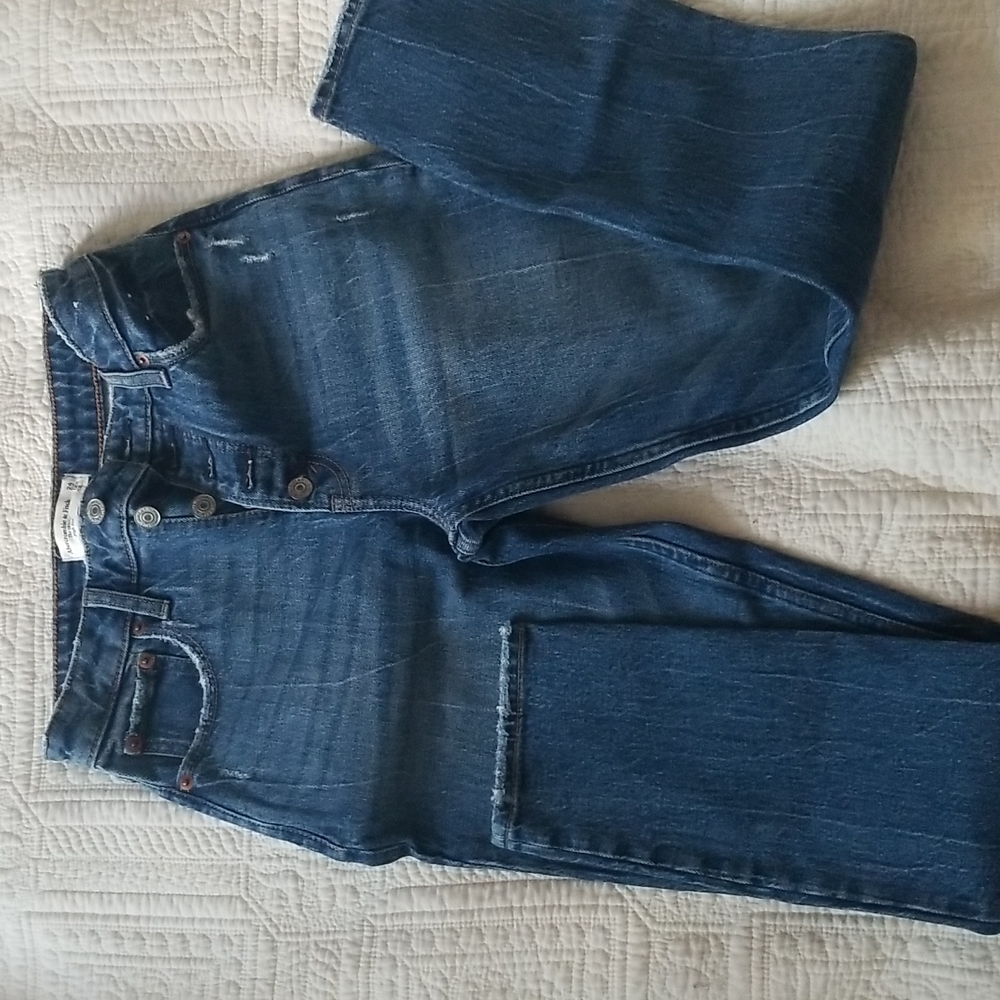 Abercrombie and Fitch high rise 90's Jean's